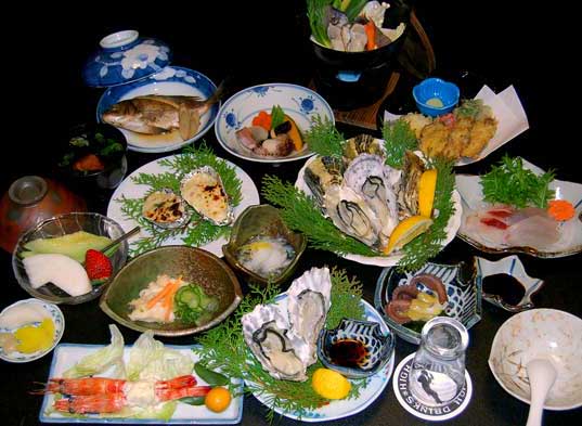 牡蠣料理一例