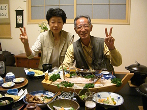 おめでとうございます福岡屋旅館