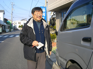 瀬戸内市牛窓町福岡屋旅館にて